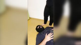 Teen spit domination and feet licking