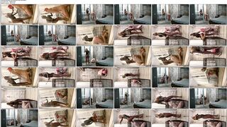 Domina Evgenia - my slave lives in a cage (Part 2)