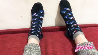 Kylie Stinky Socks Strip Tease Trailer