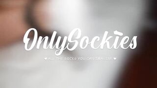 Tied Up In Socks & Tickled Till I Suck His Cock!