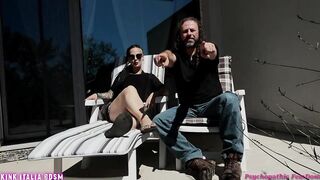 Foot Domination Naughty Nurse Handjob and Footjob Loser Sniff and Lick Feet Femdom Foot Fetish