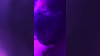 Cute alt girl gets tit fucked and cum on her tits
