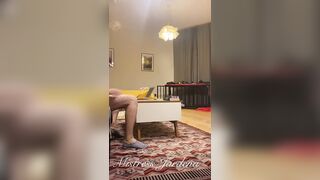 Anal training for sissy boy in stockings and heels. Full video on my Onlyfans ( link in bio)