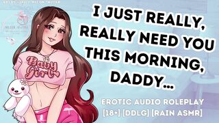 Your Sweet And Cuddly Babygirl Wakes Up Needy For You | ASMR Audio Roleplay | Mating Press Creampie