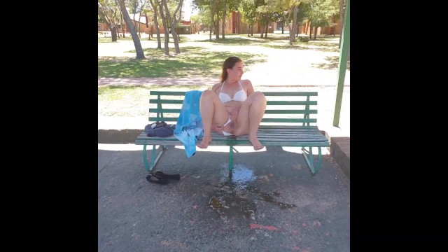 Girl pissing anywhere and everywhere compilation