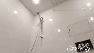 you love to jerk off to her while she lathers her hairy cunt, hairy armpits and sexy wet mature body