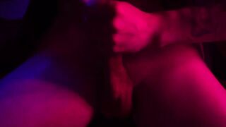 Horny Hot Guy sensually Jerking off his hard cock close up moans and cumshot