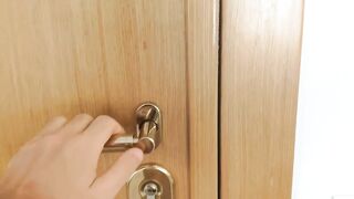 HotWife Comes Home Pantiless with Cum on her Pussy