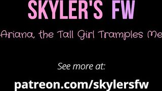 Ariana The Tall Girl Tramples Me - Trampling (Trailer)
