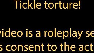 Feet tickle torture