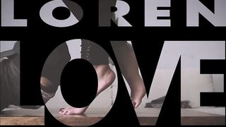 Red Head Wakes Up to Give You the Pantyhose Footjob of Your LIFE (Tease)