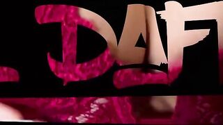 Titfuck bra maniac in red lingerie with perfect juicy big tits! Lil Daffy