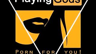 Obedient skinny prostitute in red swallows sperm - PlayingGods