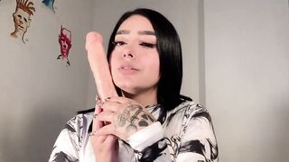 Hot latina whore fucks her pussy untill she cums with gag in her mouth! full video @ onlyfans