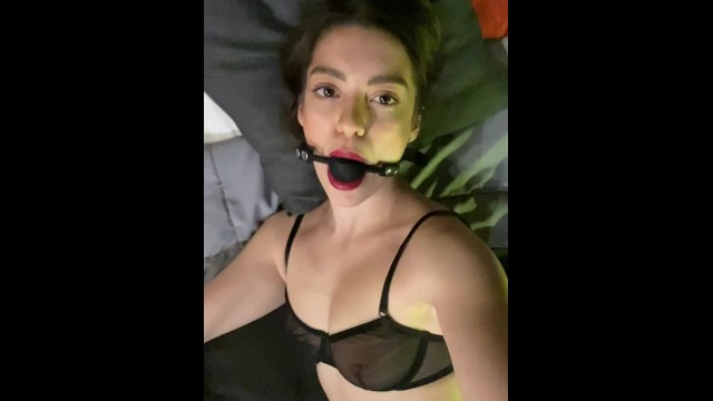 Amateur Model with Ball Gag Leaked Onlyfans