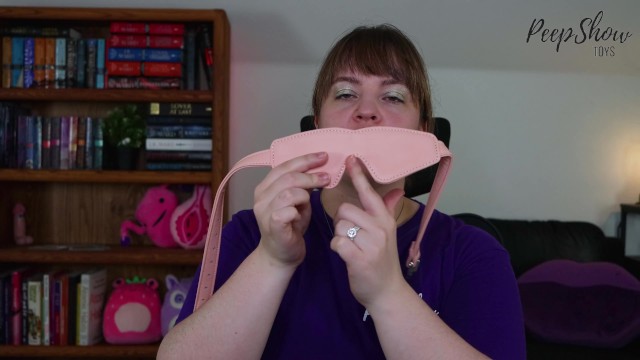 Sex Product Review - Organosilicone Soft Vegan Bondage BDSM Gear - Ball Gag and Blindfold Face Mask