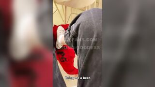 Foot Domination Teaser 9 - OnlyFans and Fansly: ygfoot - worship sniff lick trampling boot shoes