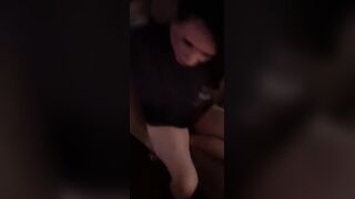 REAL HOMEMADE AMATEURS! Cute babe sucks daddys dick before he stretches her tight pussy out (part 1)