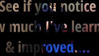 CUMSHOT COMPILATON & 1 THROATPIE - Watch How Much I've Learned Since I Started!! - TRY NOT TO CUM