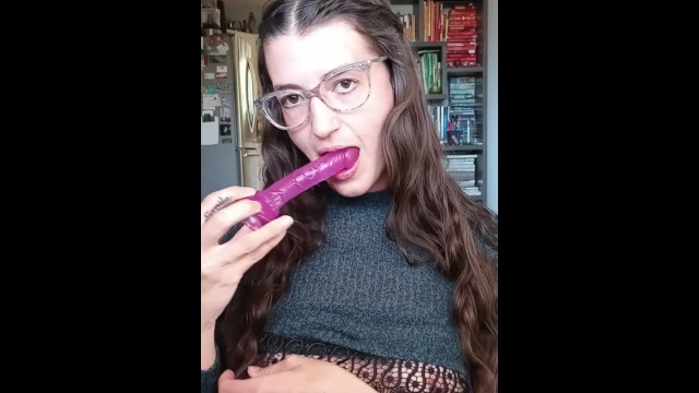 Sucking and Deep Throating my lil Pink Toy