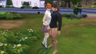 The Sims 4 Peeping Tina do Oral in nature