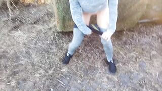 my wife pisses in the fresh air