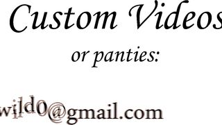Cute Girl Can't Hold It - Desperate Slow Pee In Panty + ORGASM