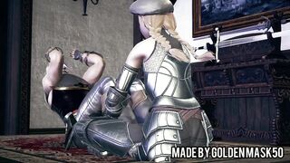 female knight lose to monster ork - episode.39 fixed