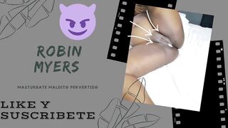 Robin Myers young Colombian BBC fucks pregnant ebony and creampies her tight pussy