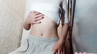 Ordinary Girl Gets Horny Feeding Her Senses with the Smell of Her Dirty Clothes