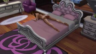 The girls are exhausted from the desire for sex. Masturbation in several forms
