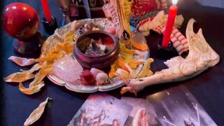 Chubby Trans Plays with Wax and Pleasures Herself