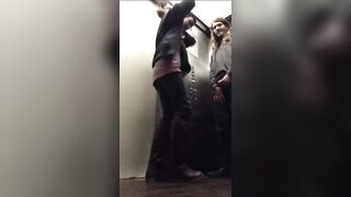 Quick Suck on an Elevator * Public BJ