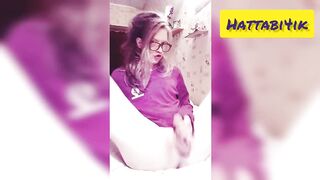 Hattabi4ik Sissy Slut Gold Rain Fuck Self Ass And Massive Cumshot