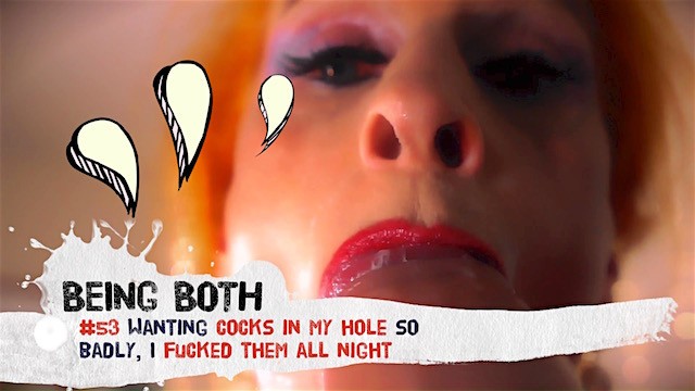 #53 Trailer–Wanting cocks in my hole so badly, I fucked them all night • BeingBoth