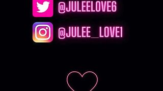 TS Julee Love Fucks Your Face and Cums on You