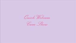 Webcam Cum Show