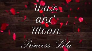 Sexy Trans Girl Drips Hot Wax On Herself (1 of 3) The Wax