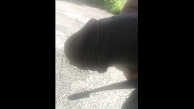 Detroit man pissing in the streets