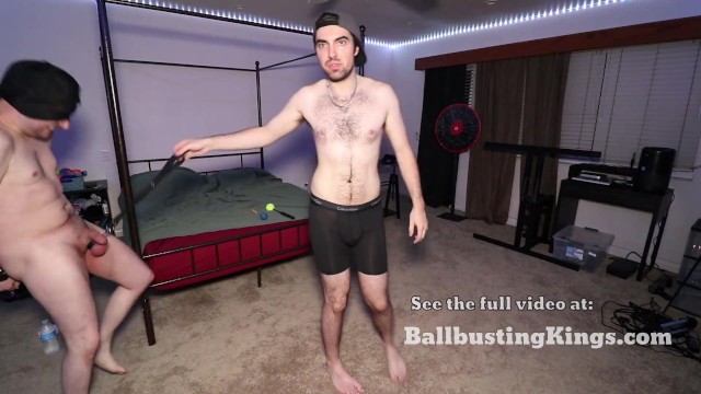 "His Balls on a Short Leash" - Ballbusting Kings Preview