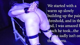 Spanking on bench | Master Alecs Draco London