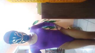 Purple Leotard Pt.1 Modeling Lil Bit ????????????????????????