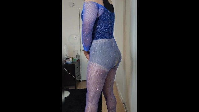 BLUE BODYSTOCKING