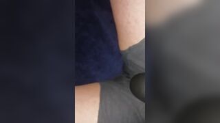 Post-orgasm piss in bed