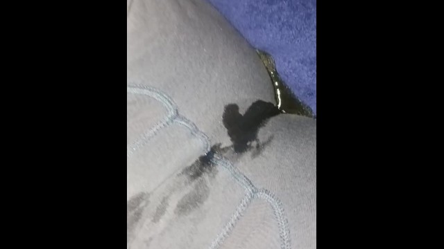 Post-orgasm piss in bed