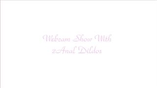 Web Show With 3 Anal Toys