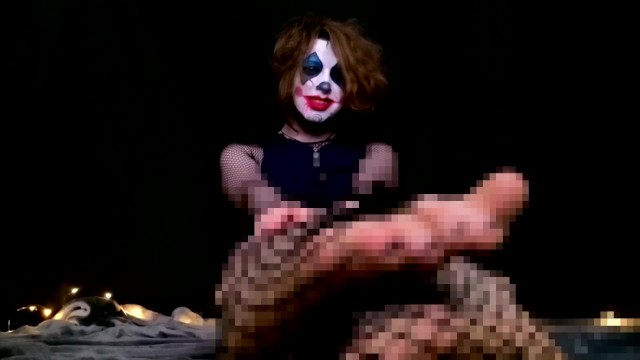 tgirl clown worships her feet trailer ⊹ AVAILABLE ON ONLYFANS/FANSLY/MV ⊹