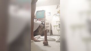 Sissy Crossdresser Riding Cock