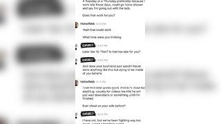 Married man cheats twice in one week with two friend - creampies both