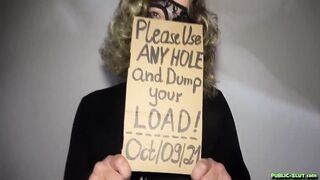 Cum dump fucked and creampied by many guys at the adult theaters